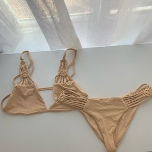 Cream Frankie’s Bikini set